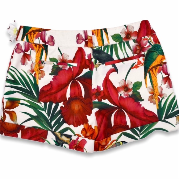 Like NEW Ted Baker 'Quellia' Tropical Shorts, TB2 - Picture 6 of 15